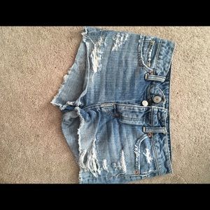 High waisted shorts